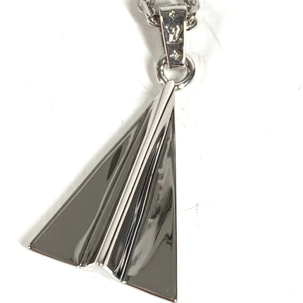 LOUIS VUITTON Silver Necklace - Picture 7 of 8